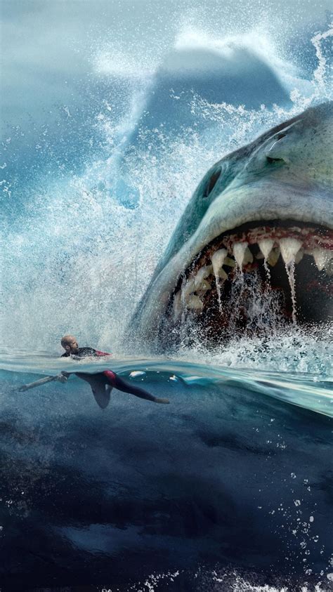 Scary Megalodon Wallpapers Wallpaper Cave
