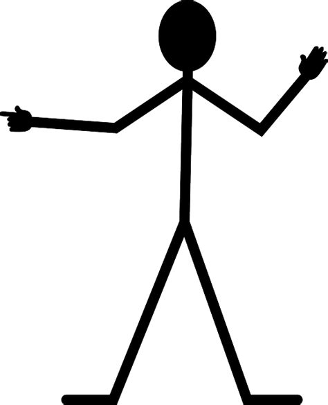 Stickman Man Stick Free Vector Graphic On Pixabay