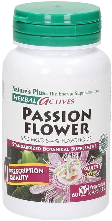 Passion Flower 60 Vegetarische Capsules Herbal Actives VitalAbo