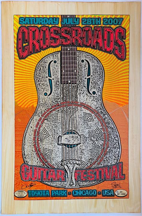 Eric Clapton 2007 Crossroads Guitar Festival Limited Edition Concert