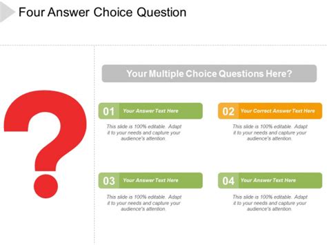 Multiple Choice Questions Powerpoint Template