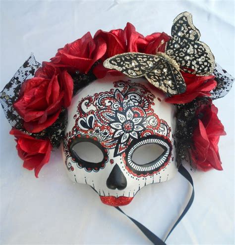 Sugar Skull Mask Vivian Lawry