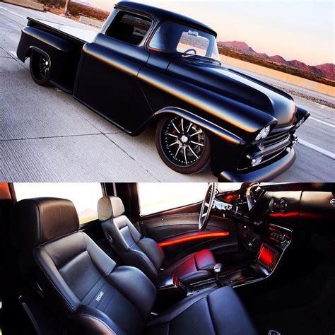 Fesler 1958 Chevy Truck And Its Custom Interior Wheels By