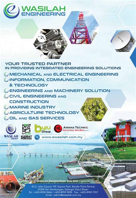 P tech engineering sdn bhd is a mechanical or industrial engineering company based out of malaysia. WASILAH ENGINEERING SDN BHD (713096-W) - JKR