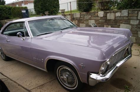 1965 Chevrolet Impala Two Door Sport Coupe Evening Orchid For Sale