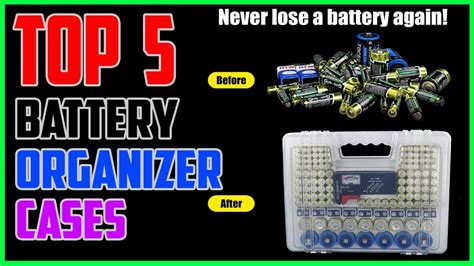 Top 5 Best Battery Organizer Cases 2023 Youtube