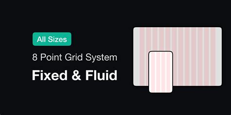 8 Point Layout Grid System Fixed And Fluid Figma Community
