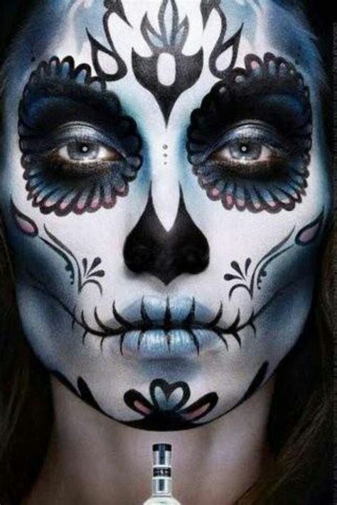 La Catrina Schminken Halloween Schmink Ideeën Halloween Schminken