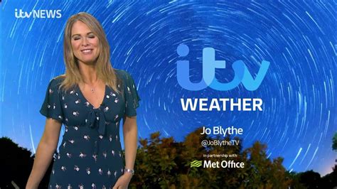 Jo Blythe Granada Itv Weather 11th July 2023 Youtube