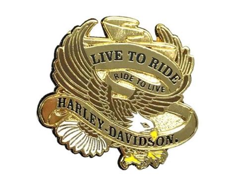 Pin H D Live To Ride Eagle