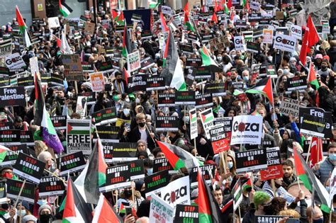 Palestinian Solidarity Protests Held Around The World Israel War On