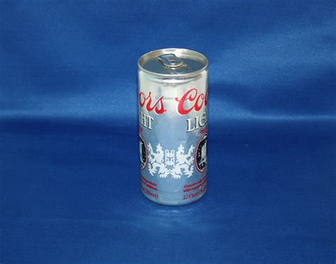 Vintage Coors Light Beer Aluminum Can 12oz Stay Tab Unopened Empty