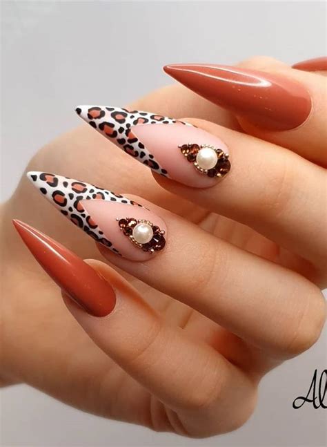 68 Beautiful Stiletto Nails Art Designs And Acrylic Nails