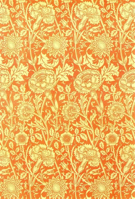 William Morris Part Viii Morris Pink And Rose Design For Wallpaper