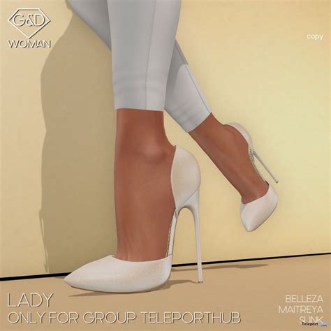 Lady Pump Cream Teleport Hub Group T By Gandd The Italian Style