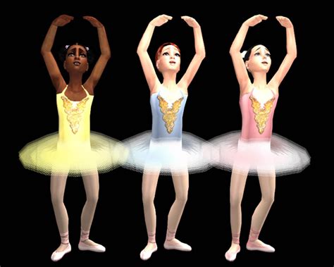 Mod The Sims Ballet Tutu For Girls