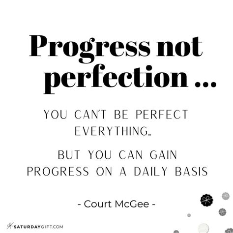 How To Strive For Progress Not Perfection 7 Simple Strategies