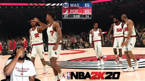 My First Overtime Game In Nba 2k20 Play Now Online Crazy Finish