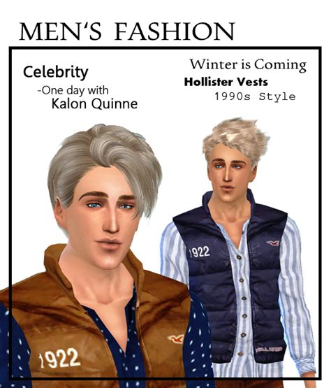2 Vests For Males Sims 4 Male Clothes