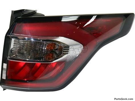 17 2017 Ford Escape Tail Light Assembly Body Electrical Action