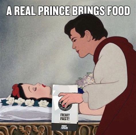 · posted on feb 27, 2018. My kinda price. Funny food meme A Real Prince Brings Food. | Funny Schtuff | Pinterest | Food ...