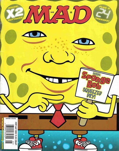 Mad Cartoon Network Latino Mad Magazine Spongebob Issue Cartoon