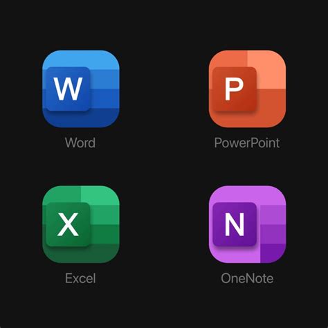 Microsoft Office Icons Redesign In 2023 Office Icon Logo Design