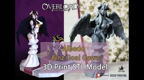 assembly of albedo overlord 3d printed stl model youtube