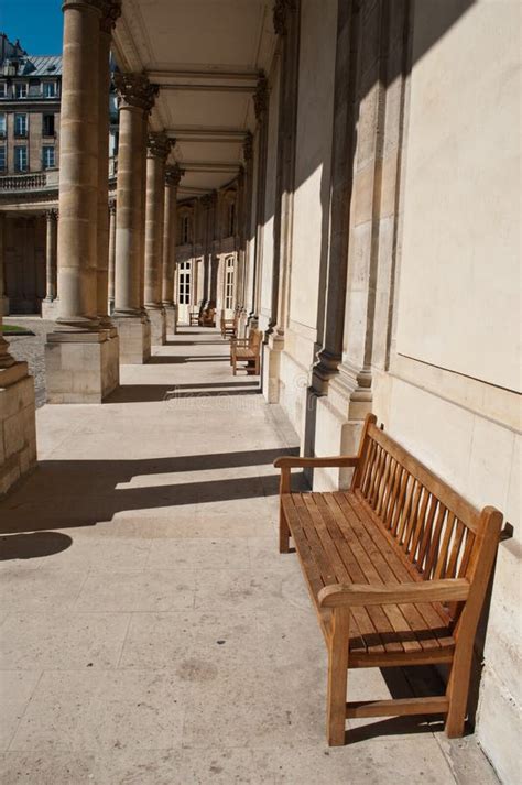 The National Archives Corridor In The Marais District In Paris Stock