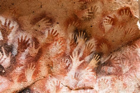 Ancient Hands Stencil Paintings Rio Pinturas Canyon Cave Of The