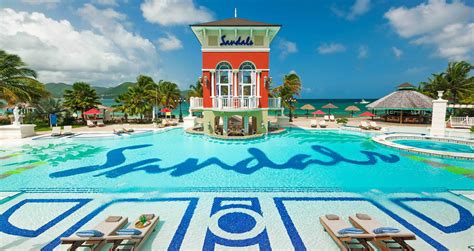 Sandals Grande St Lucian Luxury Resort In St Lucia Sandals