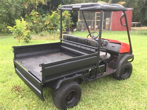 Kawasaki good times world (leisure products area). Kawasaki Mule 4 wheel Drive Dumping Utility Golf Cart for ...