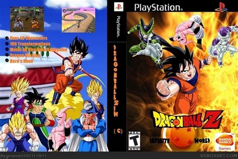 We did not find results for: Dragon Ball Z: Infinite World PlayStation 2 Box Art Cover by gorance2000