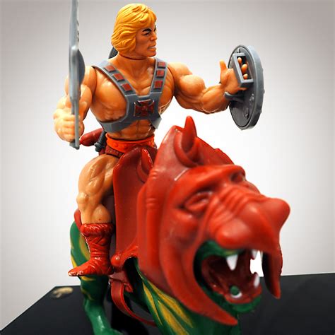 1981 Masters Of The Universe He Man Battle Cat Rare T Touch Of