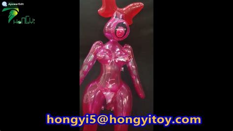 Inflatable Sexy Clear Red Girl Doll Sph Pvc Toys Custom Factory Youtube