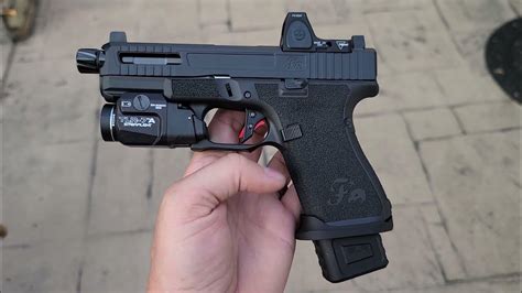 Gen 5 Glock 19 With Firing Squad Special Agent Customization Package