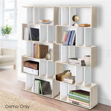 Bookshelves generate in village libraries and some village houses. Artiss Display Shelf Cube Storage Bookshelf Bookcase Stand ...
