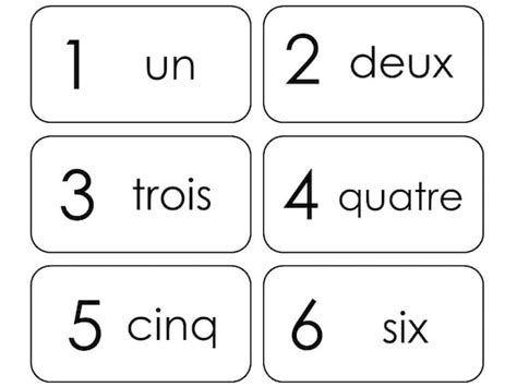 Free 1 20 French Numbers Worksheet Teachersparadise French Numbers Counting 1 To 100 With