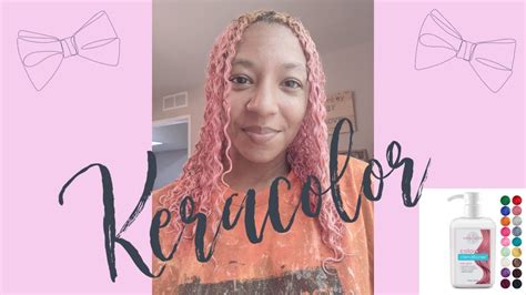 Rose gold festival hair | lolaliner. Keracolor Review (rose gold) - YouTube