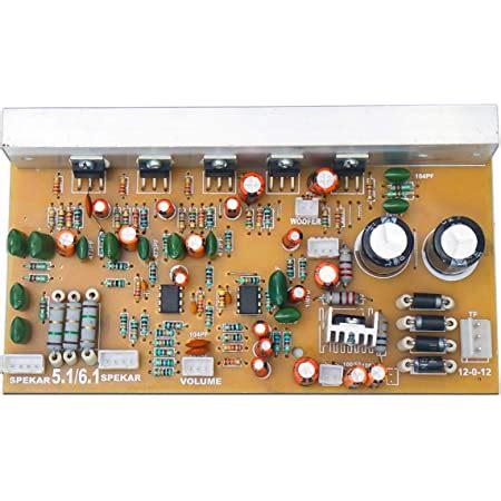 Salcon Electronics Hi Fi Prologic Decoder Preamp Kit Audio Board