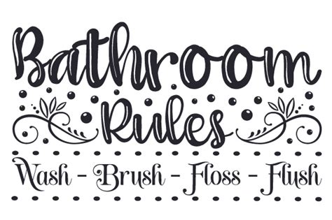 12+ Free Svg Bathroom Signs Pics Free SVG files | Silhouette and Cricut