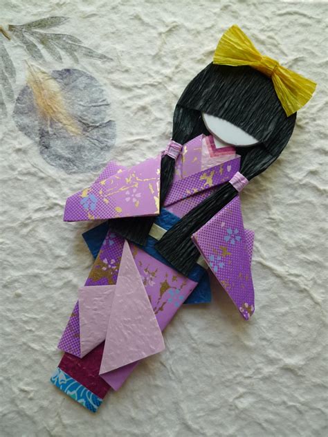 Japanese Origami Doll Hina Ningy Yuka