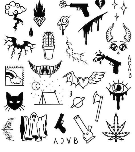 Tatuajes Pequenos De Dibujos Animados Tatuajes Kulturaupice