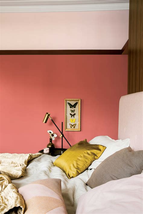 Brightening Up Your Home With A Pop Of Colour Coral Walls Gold