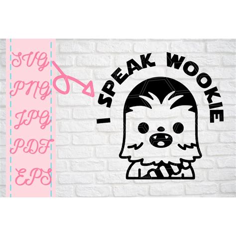 Baby Wookie Sw Inspired Svg Png Eps  Pdf Cutting Files Bundle
