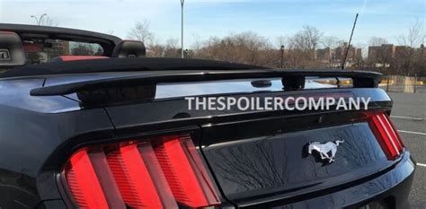 Unpainted Rear Spoiler For 2015 2020 Ford Mustang Convertible Cali Gt
