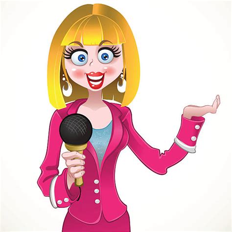 Kid News Anchor Illustrations Royalty Free Vector Graphics And Clip Art