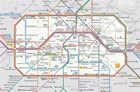 Berlin Metro Zone Map