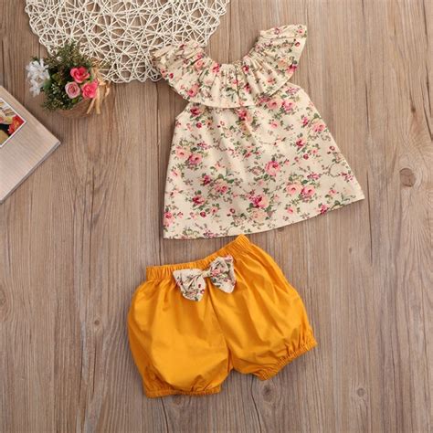 Sunny Floral Baby Outfit Price 1299 And Free Shipping Tiny