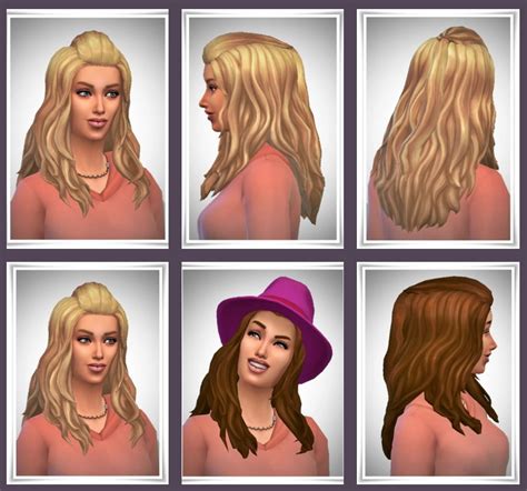 Alice Half Up Hair At Birksches Sims Blog Sims 4 Updates